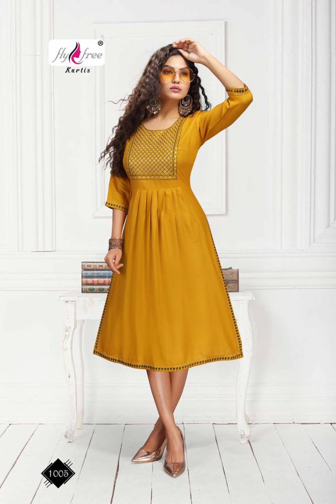 Fly Free Shilp Latest Designer Ethnic Wear Fancy Anarkali Kurti Collection
